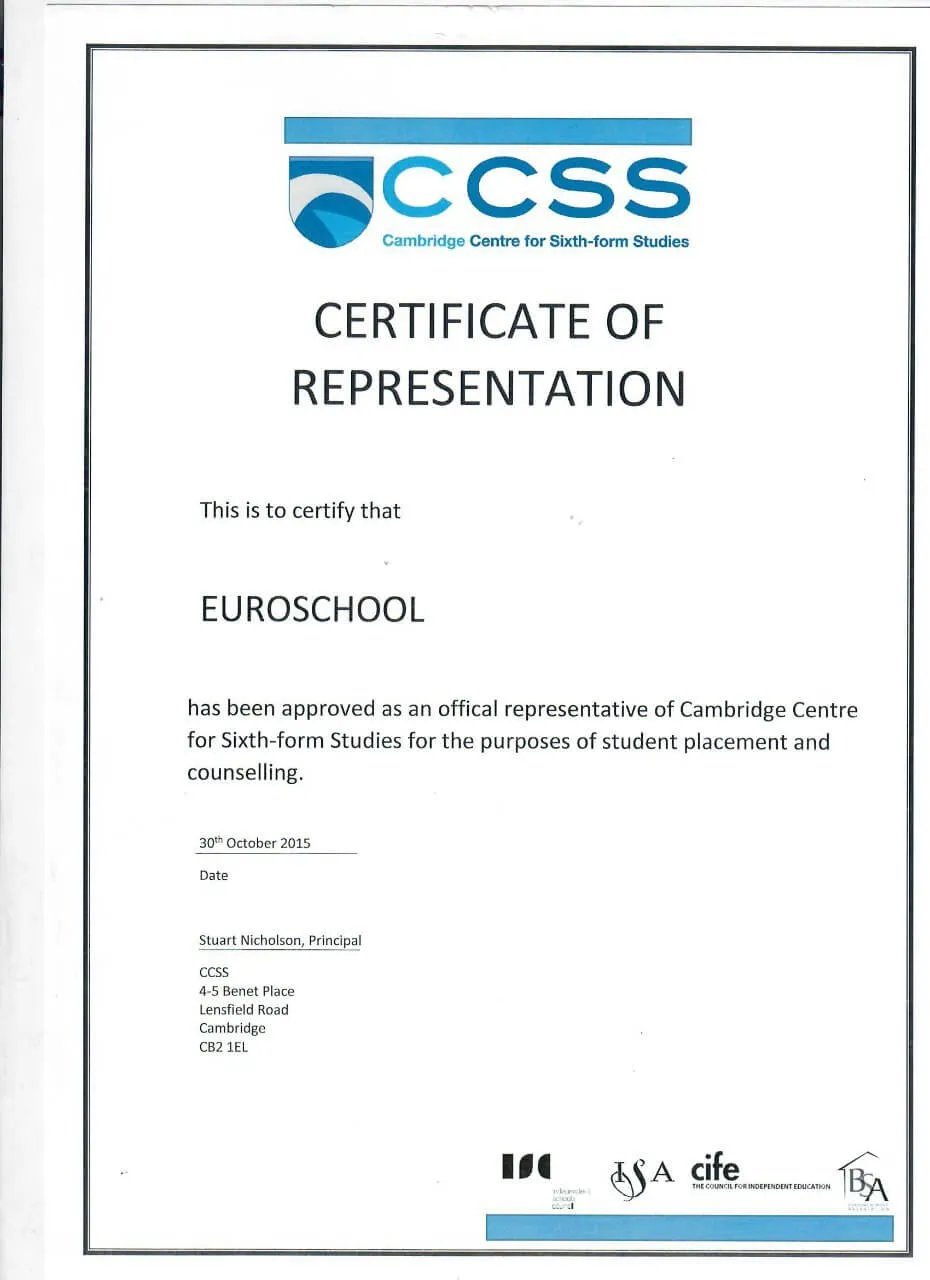Certificate 34